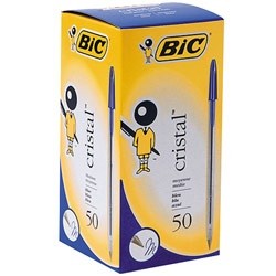 STYLO CRISTAL BIC BLEU