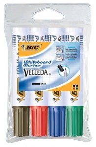 MARQUEUR VELLEDA 1711 ASSORTIS POINTE OGIVE