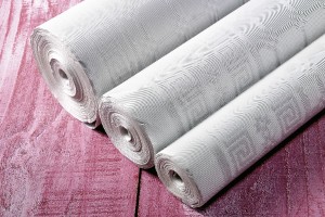 NAPPE DAMASSEE BLANCHE
