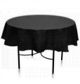 NAPPE RONDE NON TISSEE NOIRE