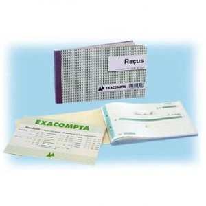 CARNET RECUS 9 X 13 CM