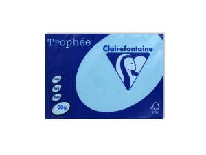 PAPIER PHOTOCOPIE A4 80 GRAMMES BLEU VIF