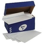 ENVELOPPE BLANCHE 80 G 111 X 220 MM AUTO-ADHESIVES