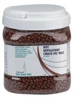 CIRE PERLES 1 KG  CHOCOLAT S'UTILISE SANS BANDES