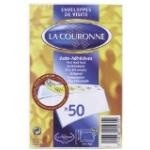 ENVELOPPE BLANCHE AUTO-ADHESIVES 90 X 140 MM POUR CARTE DE VISITE