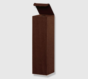 ETUI 1 BOUTEILLE KRAFT MARRON