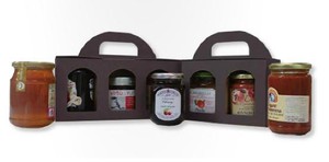BOITE POUR 2 PETITS POTS KRAFT BRUN