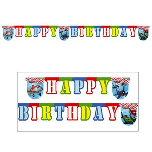 GUIRLANDE HAPPY BIRTHDAY PLANES