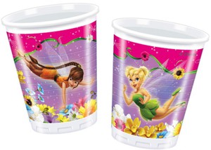 GOBELET PLASTIQUE FÉE CLOCHETTE P/10