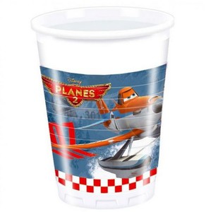 GOBELET PLASTIQUE PLANES P/8