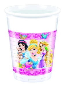 GOBELET PLASTIQUE PRINCESSE DISNEY P/8