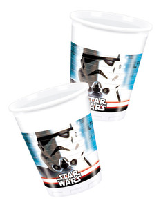 GOBELET PLASTIQUE STAR WARS P/8