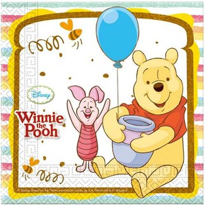 SERVIETTE WINNIE L'OURSON P/20