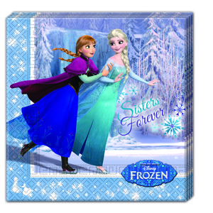 SERVIETTE REINE DES NEIGES P/20