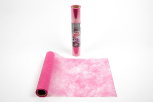 CHEMIN DE TABLE POLYTULLE FUSCHIA
