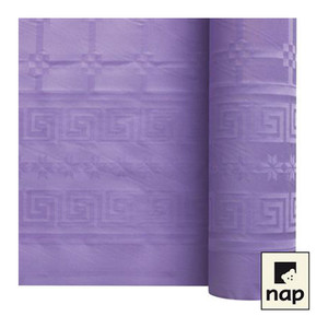 NAPPE DAMASSEE LAVANDE