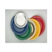 ASSIETTE CARTON PLASTIFIÉE 23CM P/20
