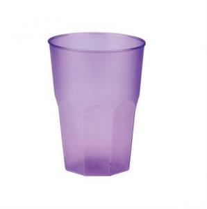 VERRE PLASTIQUE HAPPY COCKTAIL VIOLET P/20