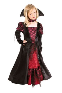 DEGUISEMENT ENFANT VAMPIRESSE SUPER LUXE 2 PIECES