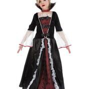 DEGUISEMENT ENFANT VAMPIRESSE NOIR 2 PIECES