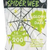 TOILE ARAIGNEE 60G BLANCHE GLOW IN DARK
