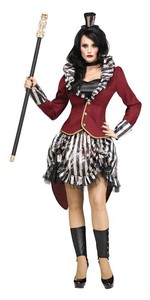 DEGUISEMENT ADULTE MISS FREAK 4 PIECES