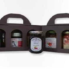 BOITE POUR 2 PETITS POTS KRAFT BRUN