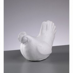 POULE  POLYSTYRENE 15 CM